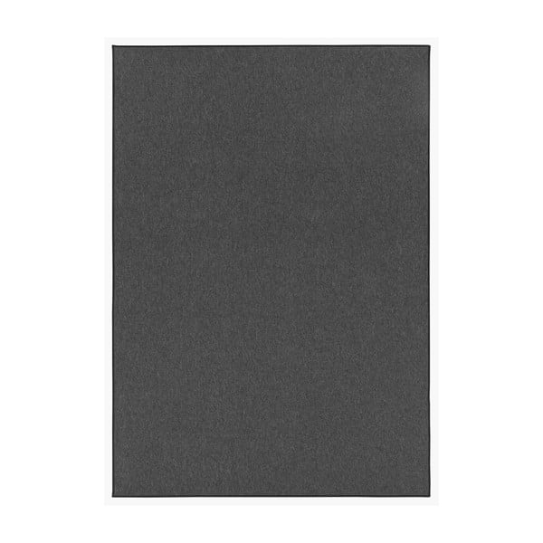 Antracitově šedý koberec BT Carpet Casual, 140 x 200 cm