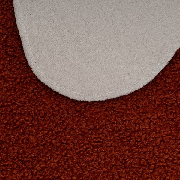 Синтетична кожа в цвят бордо 60x90 cm Sherpa – Casa Selección-image-2