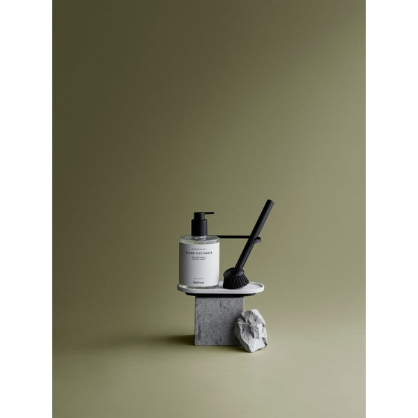 Сива бетонна стойка за перилни препарати Dhuva – Blomus-image-1