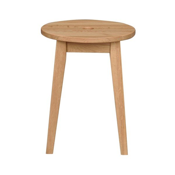 Табуретка от естествен дъб , височина 44 cm Metro - Rowico-image-1