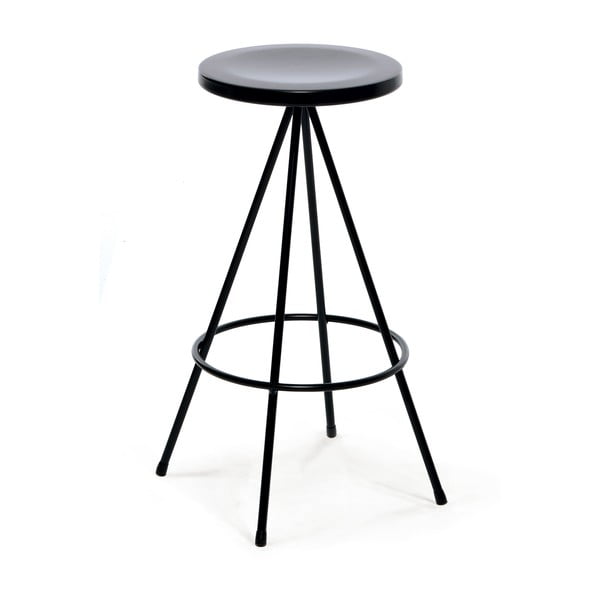 Venkovní barová stolička Mobles 114 Nuta Black, výška 60cm