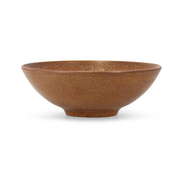 Кафява порцеланова купа ø 21 cm Ovio – BonBistro