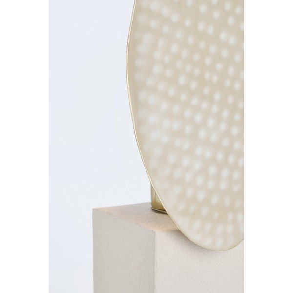 Бежова метална настолна лампа с метален абажур (височина 46 cm) Neev – Bizzotto-image-2