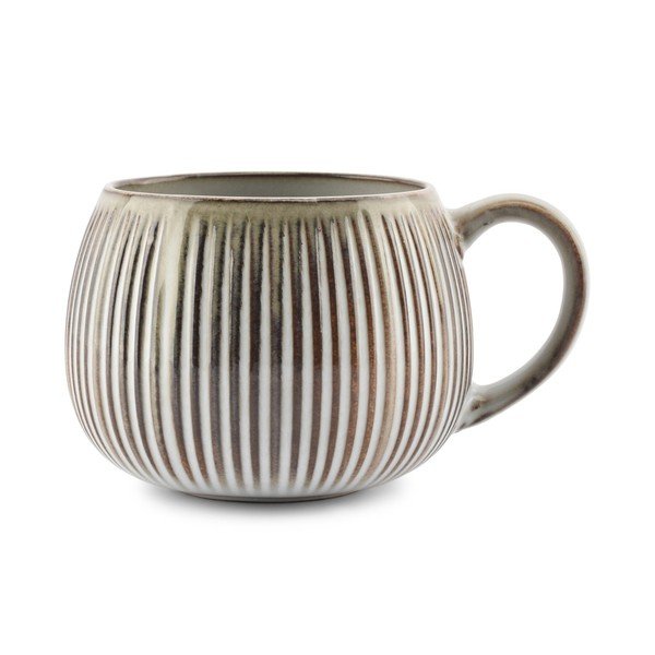 Кафява/бежова глинена чаша 400 ml Arto – S|P Collection