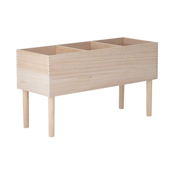 Библиотека от масивна Пауловния в светло естествен цвят 91x50x35 cm Douve – Bloomingville