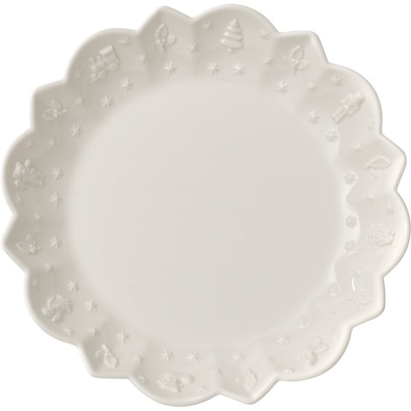 Бяла порцеланова коледна купа , ø 24,5 cm Toy's Delight - Villeroy&Boch