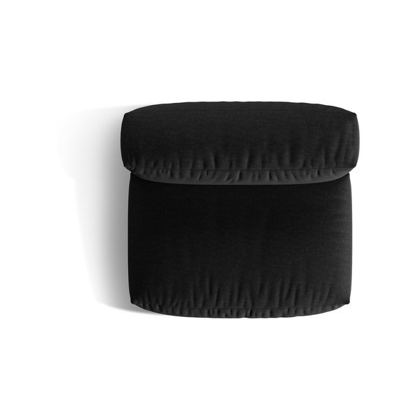 Черен модул за диван (среден модул) Martina – Micadoni Home-image-4