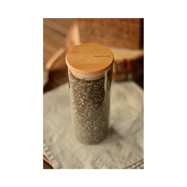 Стъклен буркан с капак , 450 ml Bolla - Bambum-image-3