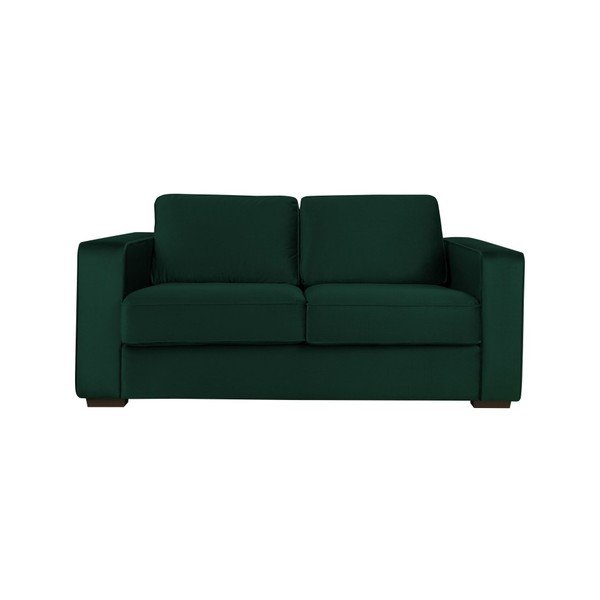 Lahvově zelená dvojmístná pohovka Cosmopolitan Design Denver-image-1