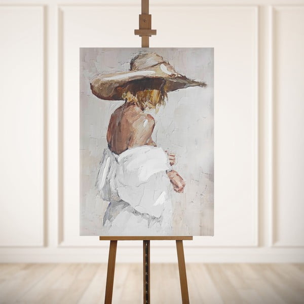 Картина с ръчно рисувани елементи 70x100 cm Charlotte – Styler-image-2