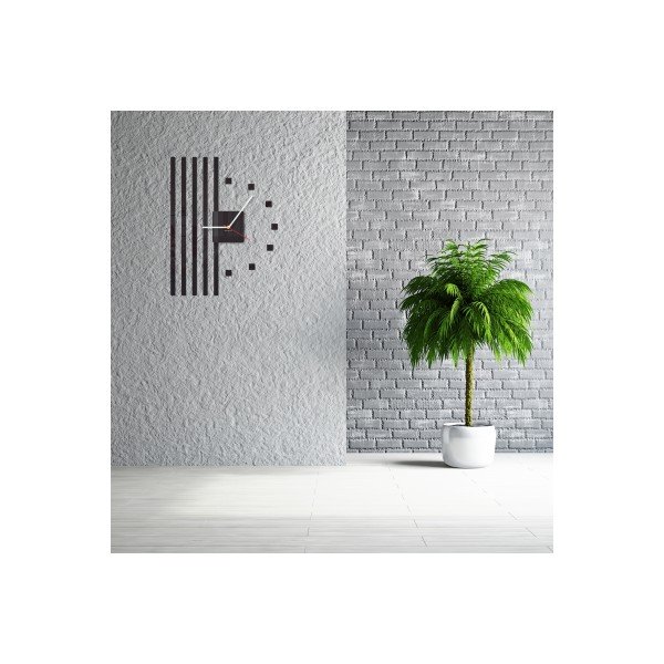 Hodiny z plexiskla Points Brown-image-1