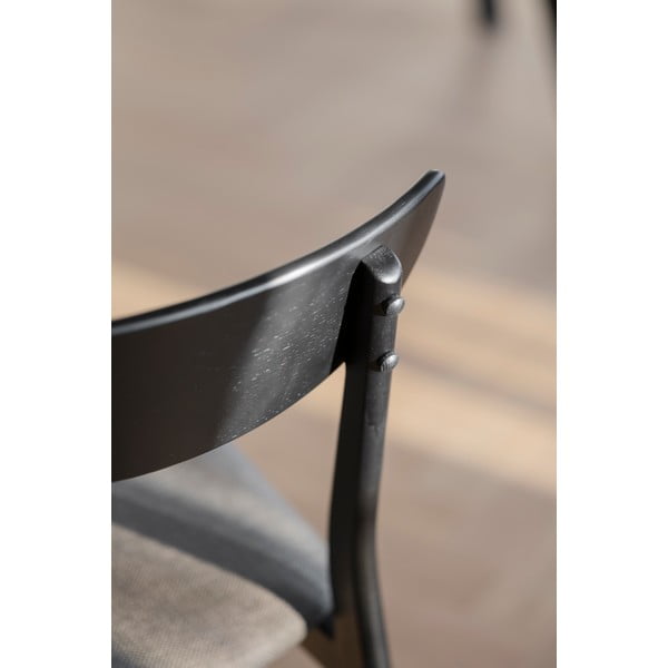 Черни трапезни столове в комплект от 2 броя Rodham - Rowico-image-3