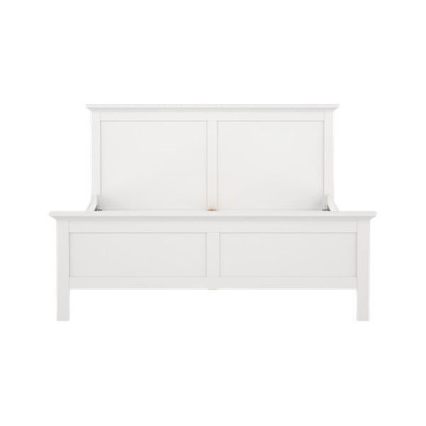 Бяло двойно легло 160x200 cm Paris – Tvilum-image-2