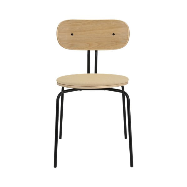 Черно-бежов трапезен стол Curious - UMAGE-image-2