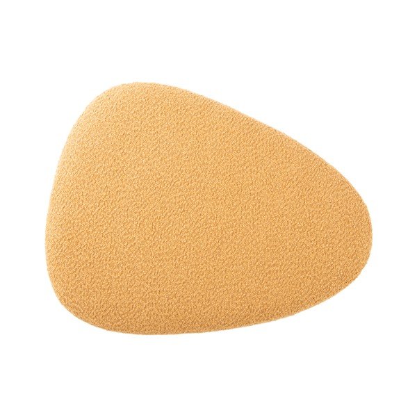 Жълта табуретка от плат букле Ada – Leitmotiv-image-3