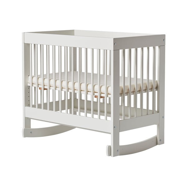 Бяла подвижна детска кошара , 89 x 45 cm Basic - Pinio-image-2