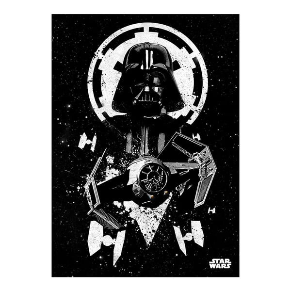 Nástěnná cedule PosterPlate Star Wars Pilots - Tie Advanced
