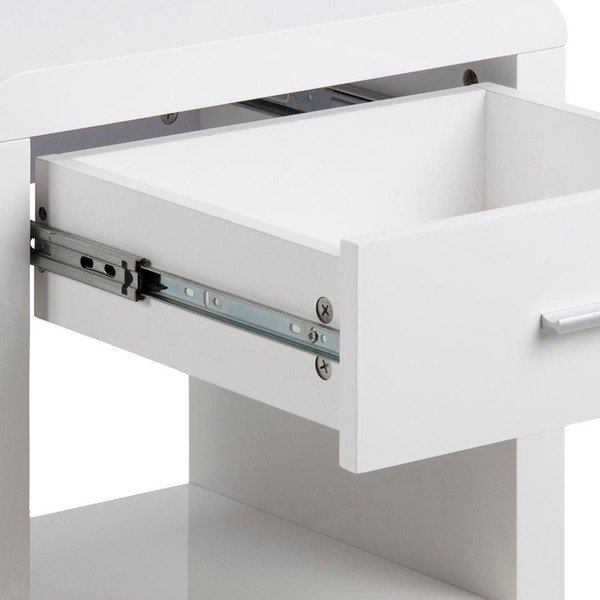 Бяло нощно шкафче Supernova - Actona-image-1