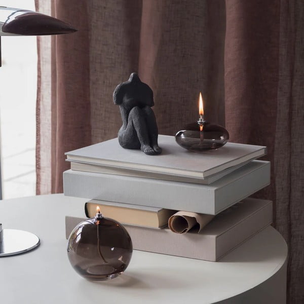 Стъклена маслена лампа (височина 11 cm) Aura – Mette Ditmer Denmark-image-1