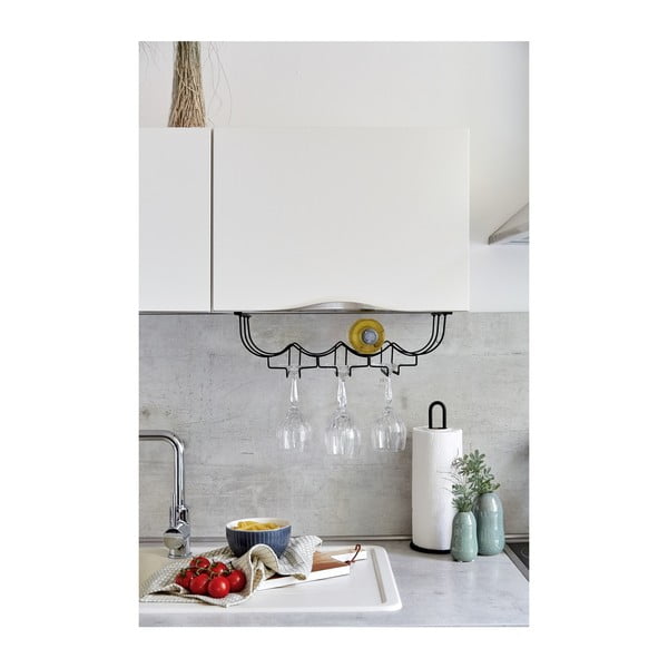 Черна метална стойка за очила - Wenko-image-3