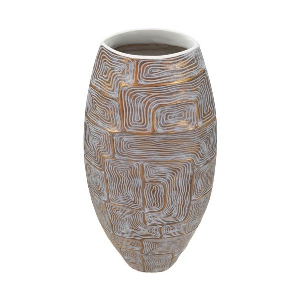 Ваза от полирезин в златисто (височина 59,5 cm) Eclips – Mauro Ferretti-image-2