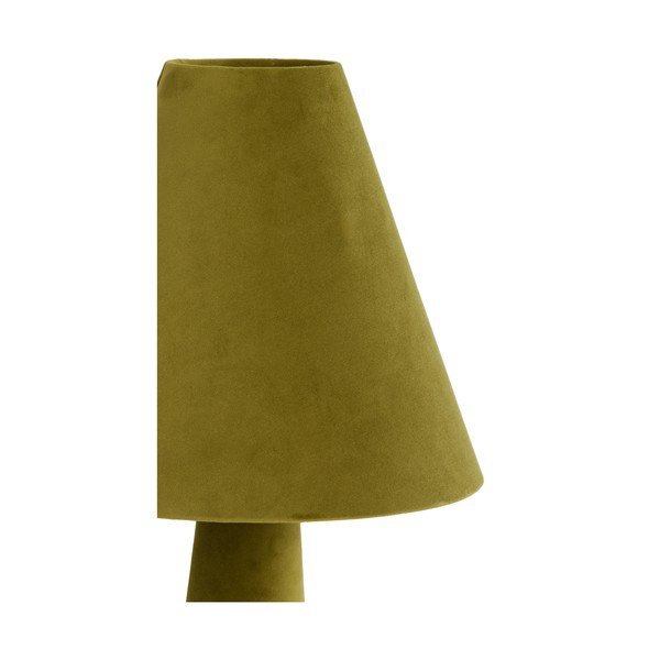 Зелена настолна лампа с текстилен абажур (височина 61 cm) Devia – Light & Living-image-3