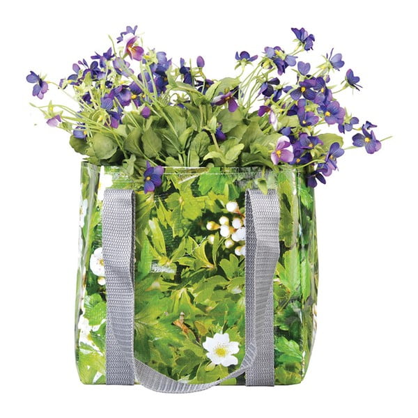 Zelená nepromokavá taška na květiny Esschert Design Margery