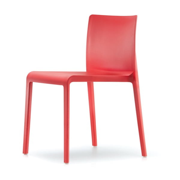 Červená židle Pedrali Volt