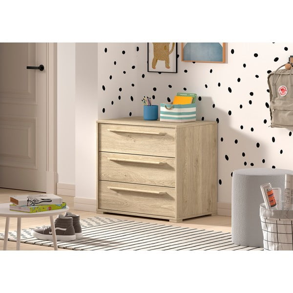 Детски скрин в естествен цвят 68x62x43 cm Sam – Vipack-image-1