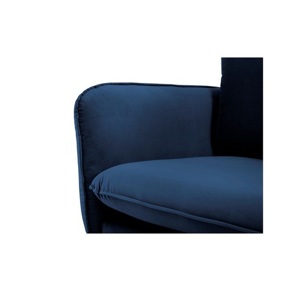 Диван от синьо кадифе , 230 cm Vienna - Cosmopolitan Design-image-4
