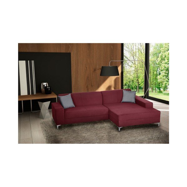 Червен диван Bellini, десен ъгъл - Florenzzi-image-2