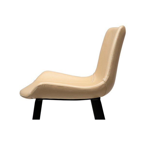 Светлокафяв бар стол от екокожа DAN-FORM Дания Hype, височина 91 cm - DAN-FORM Denmark-image-1