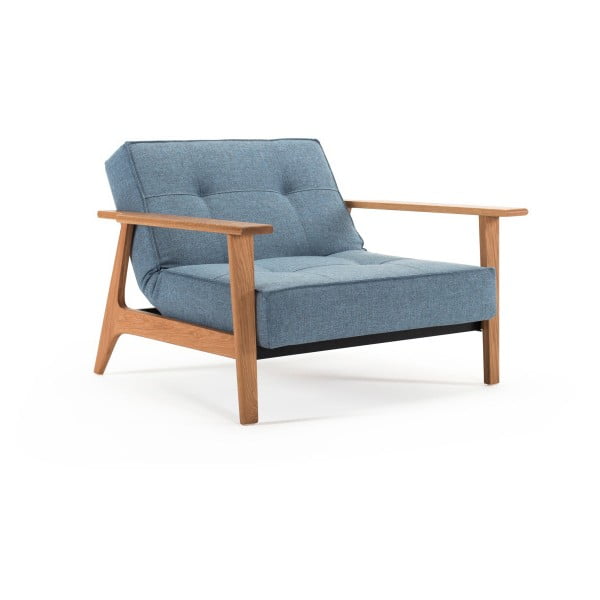 Светлосин стол Innovation Splitback Frej Mixed Dance Light Blue-image-4