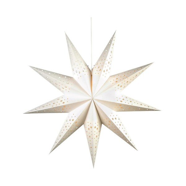 Бяла светлинна декорация Olvalla, ø 75 cm Solvalla - Markslöjd