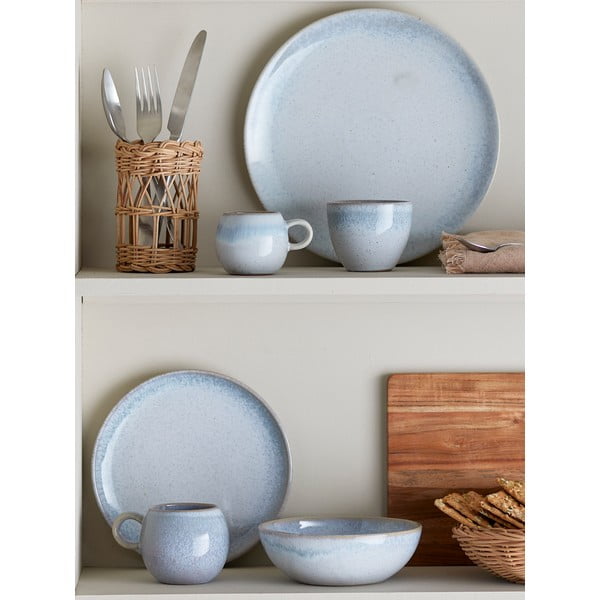 Глинен комплект за хранене 12 бр. Paula – Bloomingville-image-2