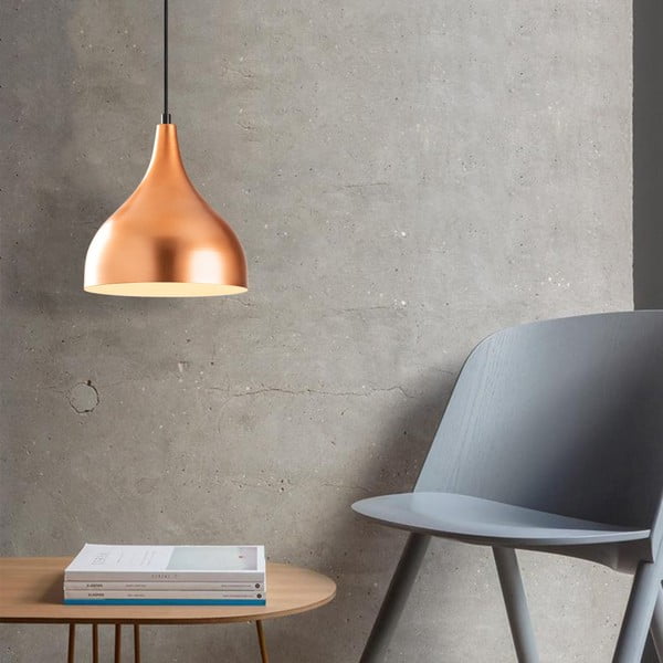 Черно и в меден цвят висящо осветително тяло ø 26 cm Sağlam – Opviq lights-image-1