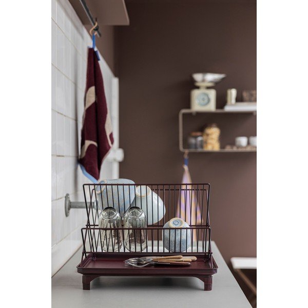 Бордо двуетажна тавичка за оттичане 42x29 cm Dry-It – Mette Ditmer Denmark-image-4