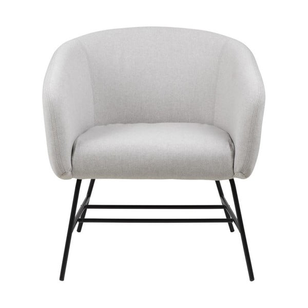 Светлосиво кресло Ramsey - Actona-image-2