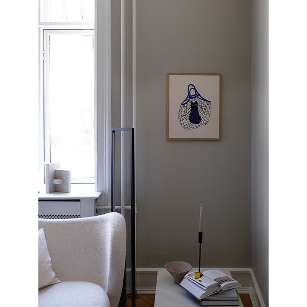 Постер 30x40 cm The Cat’s In The Bag – Chloe Purpero Johnson – The Poster Club-image-1