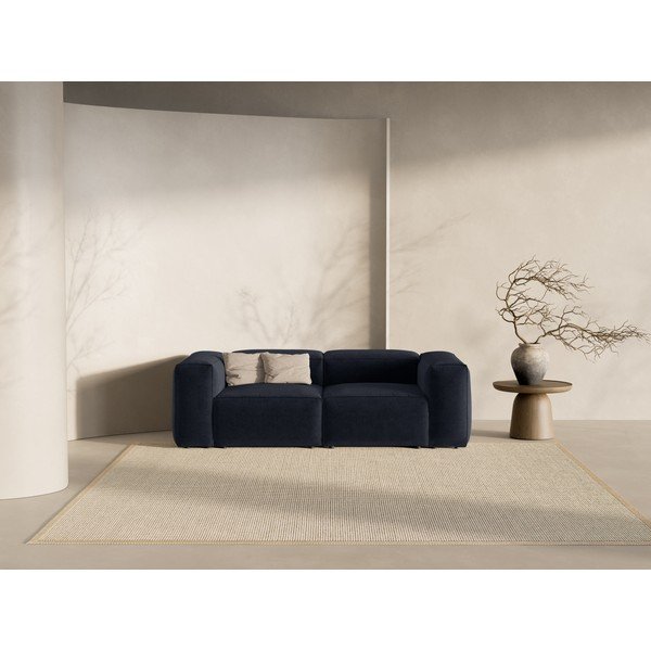 Тъмносин диван 224 cm Bergamo – Cosmopolitan Design-image-1