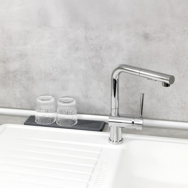 Сива тавичка за оттичане за съдовете от диатомична глина 30x8 cm Damon – Wenko-image-2