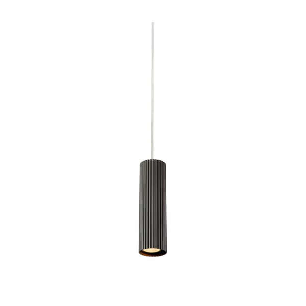 Сива висяща лампа с метален абажур 7x7 cm Costilla - Markslöjd