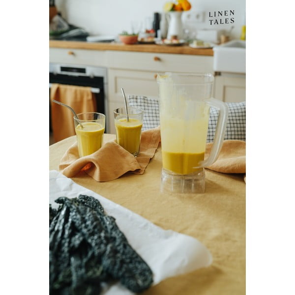 Ленена покривка за маса 140x140 cm - Linen Tales-image-2