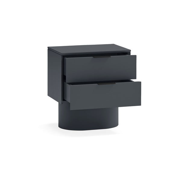 Антрацитно нощно шкафче Totem – Teulat-image-3