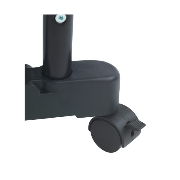 Метална телескопична подвижна закачалка за дрехи All In Black - Wenko-image-3