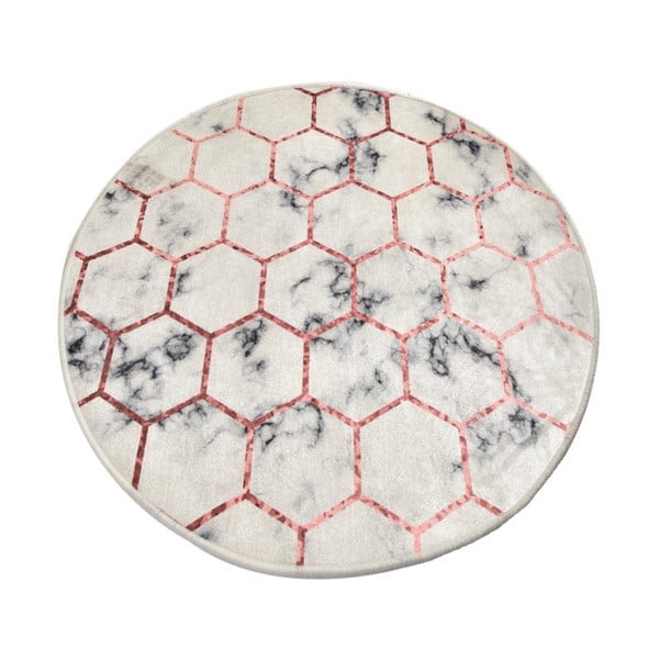 Изтривалка за баня Honeycomb, ⌀ 100 cm - Homefesto