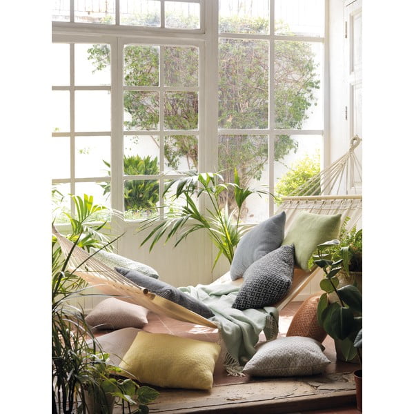 Светлосива калъфка за възглавница , 45 x 45 cm Ruby - Euromant-image-2