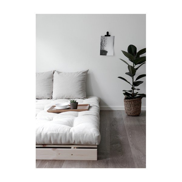 Променлив диван Черно/Светло сиво Roots - Karup Design-image-1