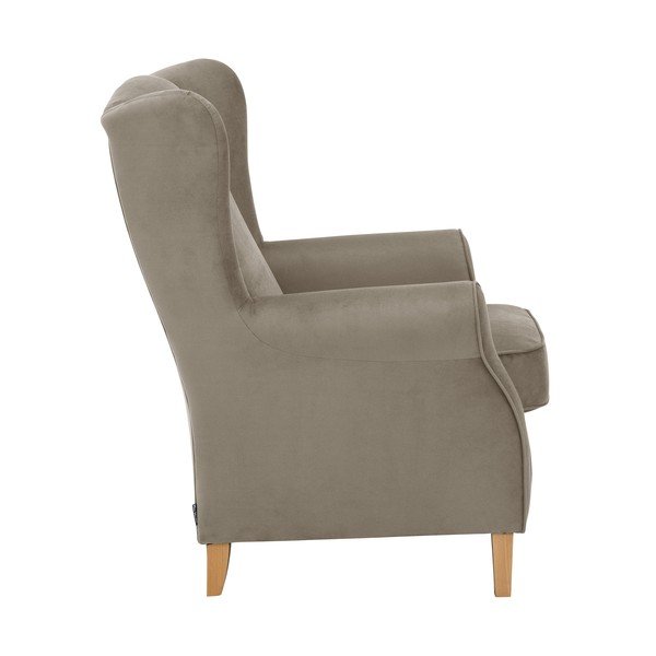 Фотьойл от кафяво кадифе Lorris - Max Winzer-image-3