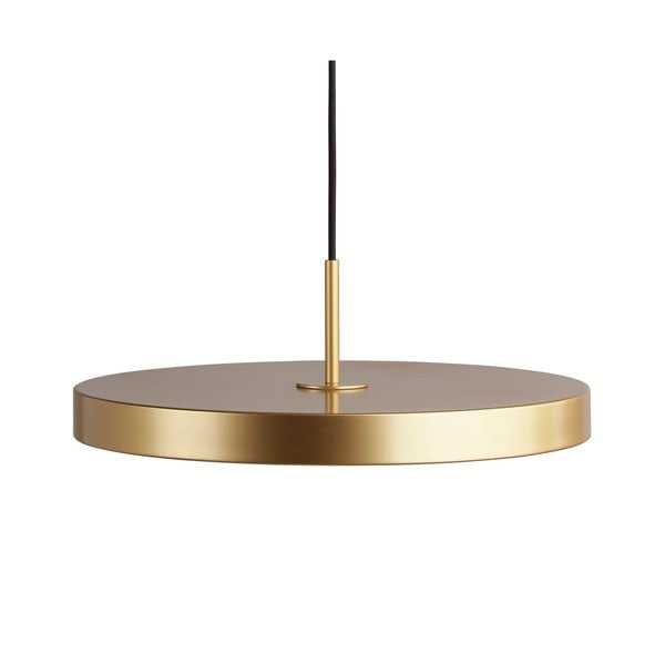 LED висящо осветително тяло златно с метален абажур ø 43 cm Asteria Medium – UMAGE